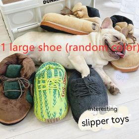 Shoes Big Dog Plush Toy Pillow