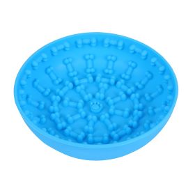 Suction Cup Non-slip Silicone Pet Slow Feeding Bowl