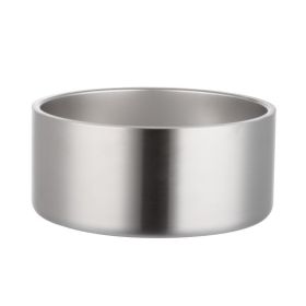 Stainless Steel Dog Bowl Inside And Outside 304 With Silica Gel Pad