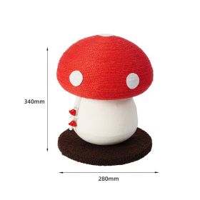 Red Mushroom Cat Climbing Frame (Option: Red Umbrella)