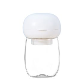 Foldable And Portable Pet Cat And Dog Outdoor Drinking Glass Pet Products (Option: 300mlHeat Resistant-White)