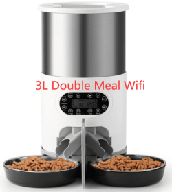 Automatic Chiqui pet feeder (Option: 3L Double Meal Wifi-UK)