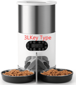 Automatic Chiqui pet feeder (Option: 3LKey Type-UK)