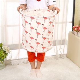 Foldable laundry basket, cotton and linen laundry basket, bathroom, laundry, dirty clothes, dirty clothes, toy storage basket (Color: White)