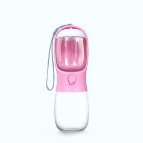 New Product Pet Dual-use Water Cup For Dogs And Cats (Color: Pink)