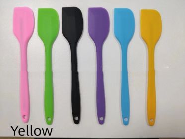 PET Plastic Tableware Scraper (Option: Yellow-Scraper)