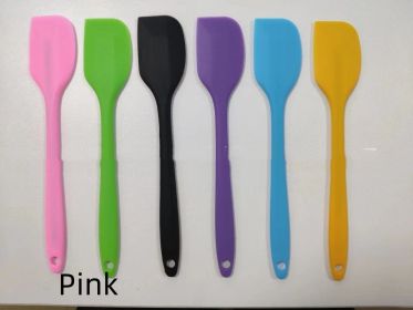 PET Plastic Tableware Scraper (Option: Pink-Scraper)