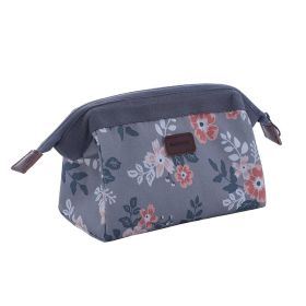 Flamingo cosmetic bag (Color: Grey)