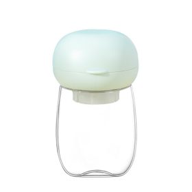 Foldable And Portable Pet Cat And Dog Outdoor Drinking Glass Pet Products (Option: 300mlHeat Resistant-Light Green)
