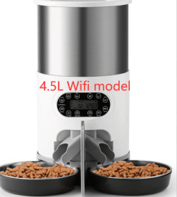 Automatic Chiqui pet feeder (Option: 4.5L Wifi model-US)