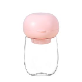 Foldable And Portable Pet Cat And Dog Outdoor Drinking Glass Pet Products (Option: 300mlHeat Resistant-Pink)