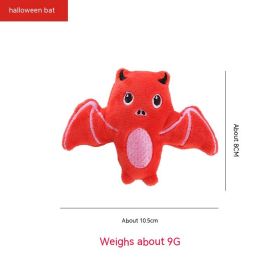 Halloween Catnip Plush Toy Funny (Option: Bat)
