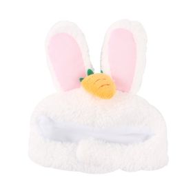 Curly Hair Pet Hat Cat Funny Dress Up Pet Products (Option: Rabbit-Average Size)