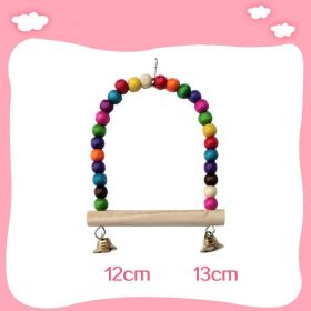 Parrot Bird With Toy Supplies Swing Ring Aerial Ladder Climbing Ladder (Option: Trumpet swing)