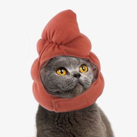 Curly Hair Pet Hat Cat Funny Dress Up Pet Products (Option: Stool-Average Size)