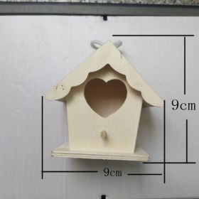 Creative Wooden Bird Nest Ornaments (Option: Style1)