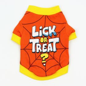 Cartoon Printed Dog T-shirt (Option: Spider-L)